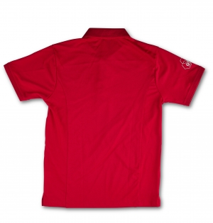 Red Technical Polo Shirt